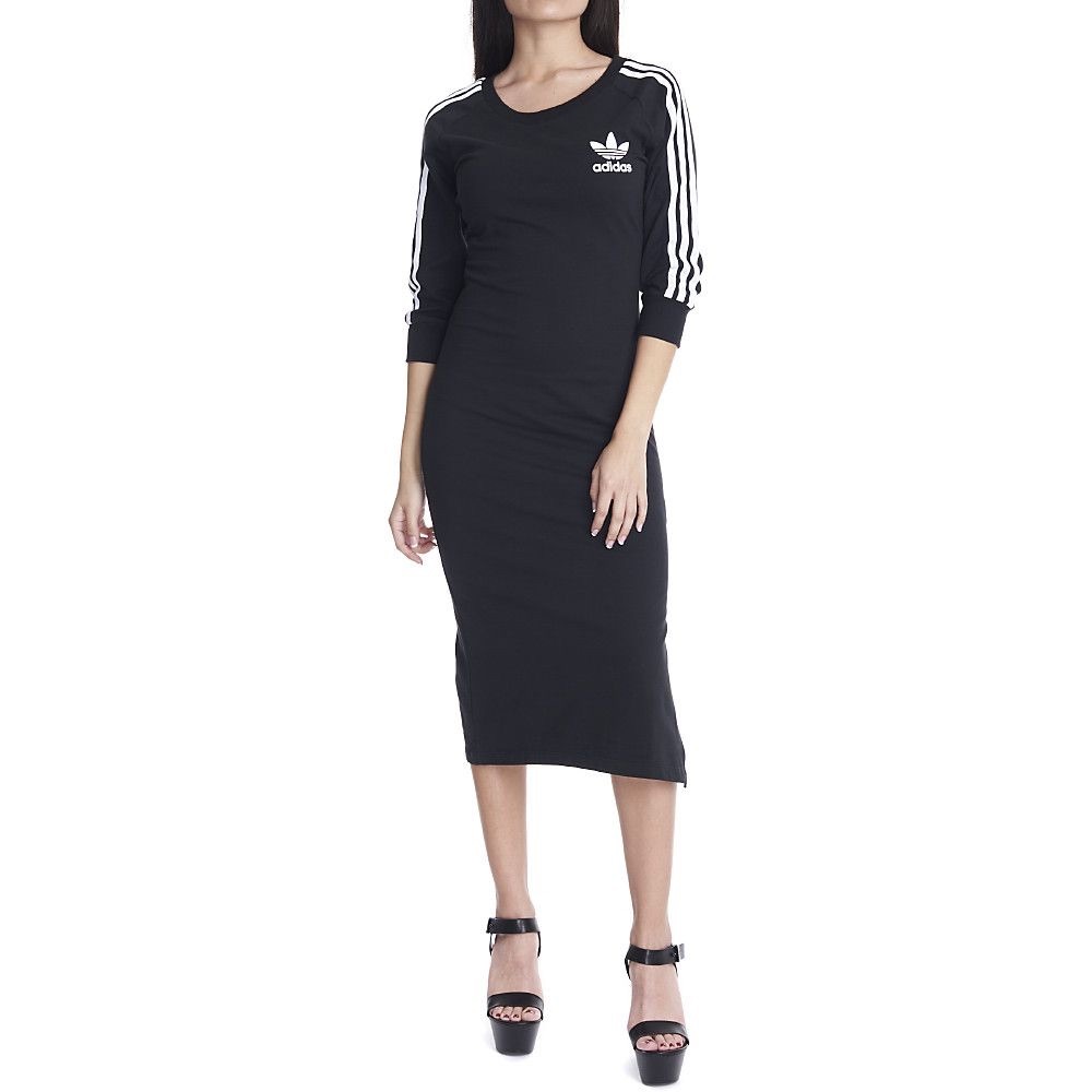 adidas Originals 3-Stripes Midi Dress